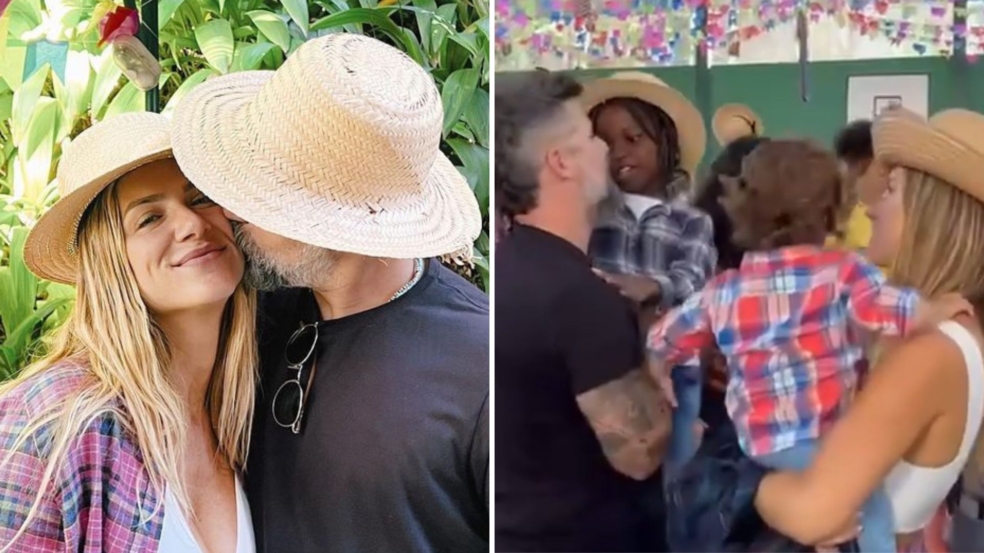 Giovanna Ewbank e Bruno Gagliasso encantam ao curtirem festa julina em família: “Sempre juntos”