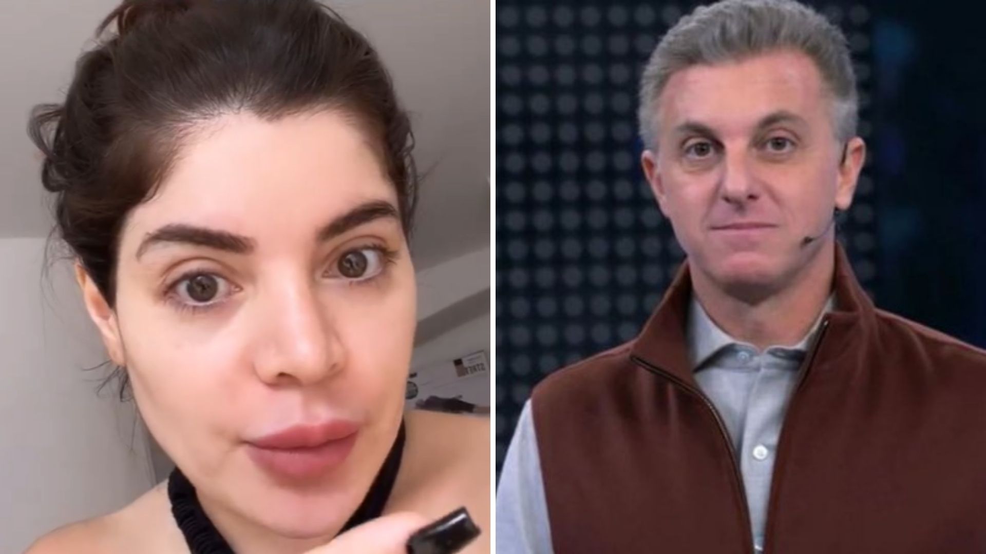 Gkay se irrita com boato de ser amante de Luciano Huck: “Mais um processo pra conta”