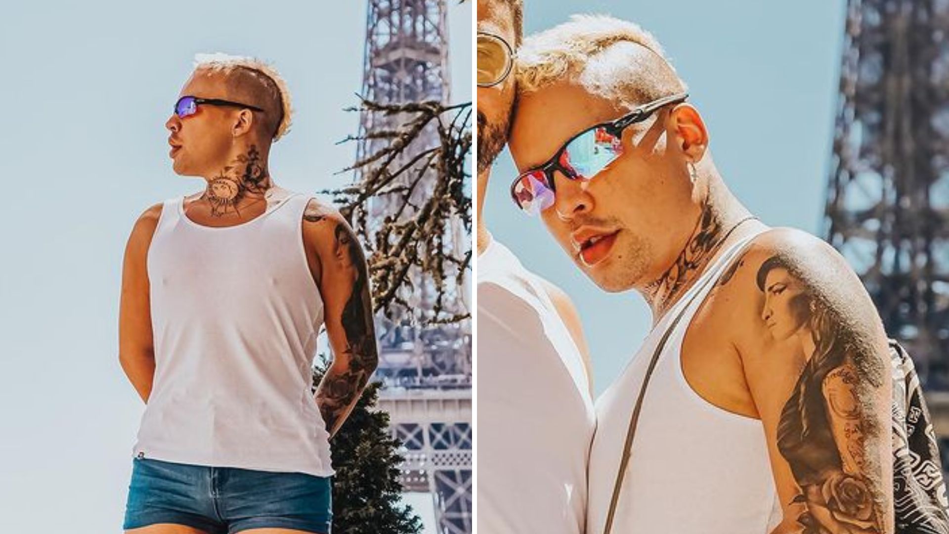 Desmontada, Gloria Groove posa em momento raro ao lado do marido e encanta fãs: “Lindos”