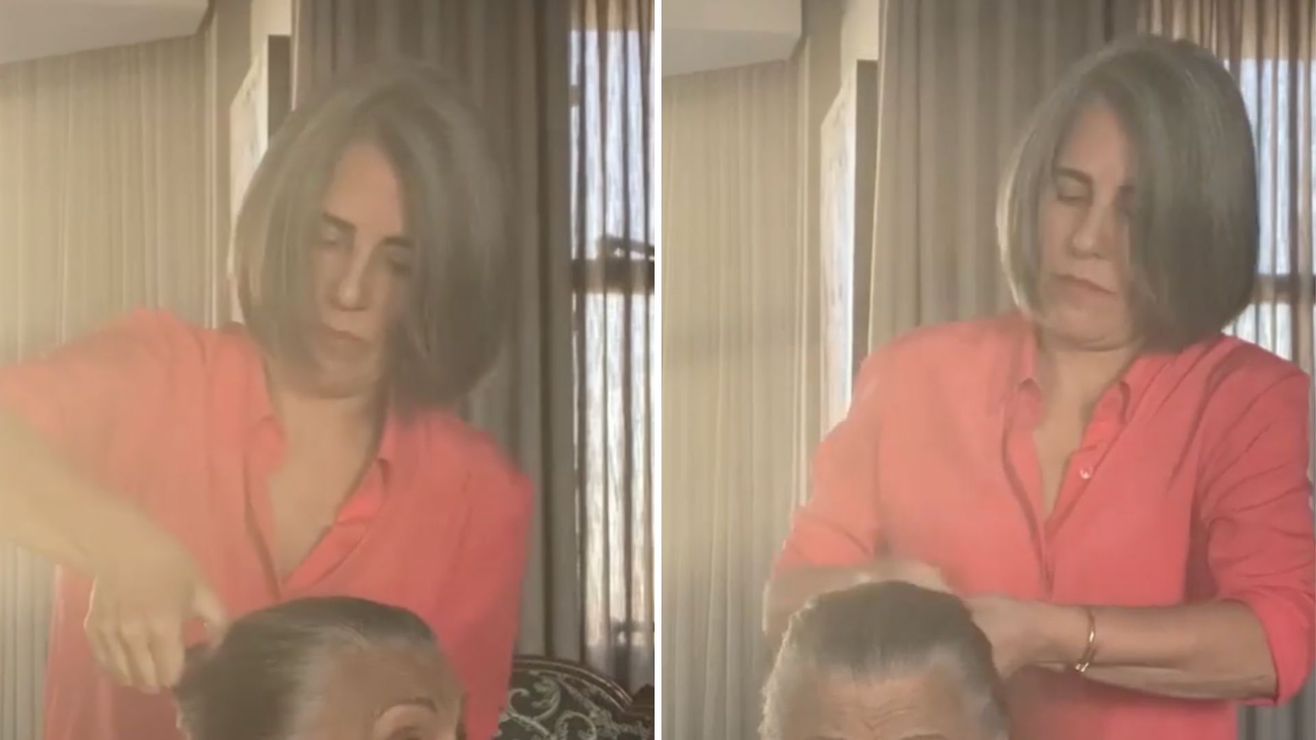 Gloria Pires surge cuidando da sogra chiquérrima em vídeo encantador: “Muito amor”
