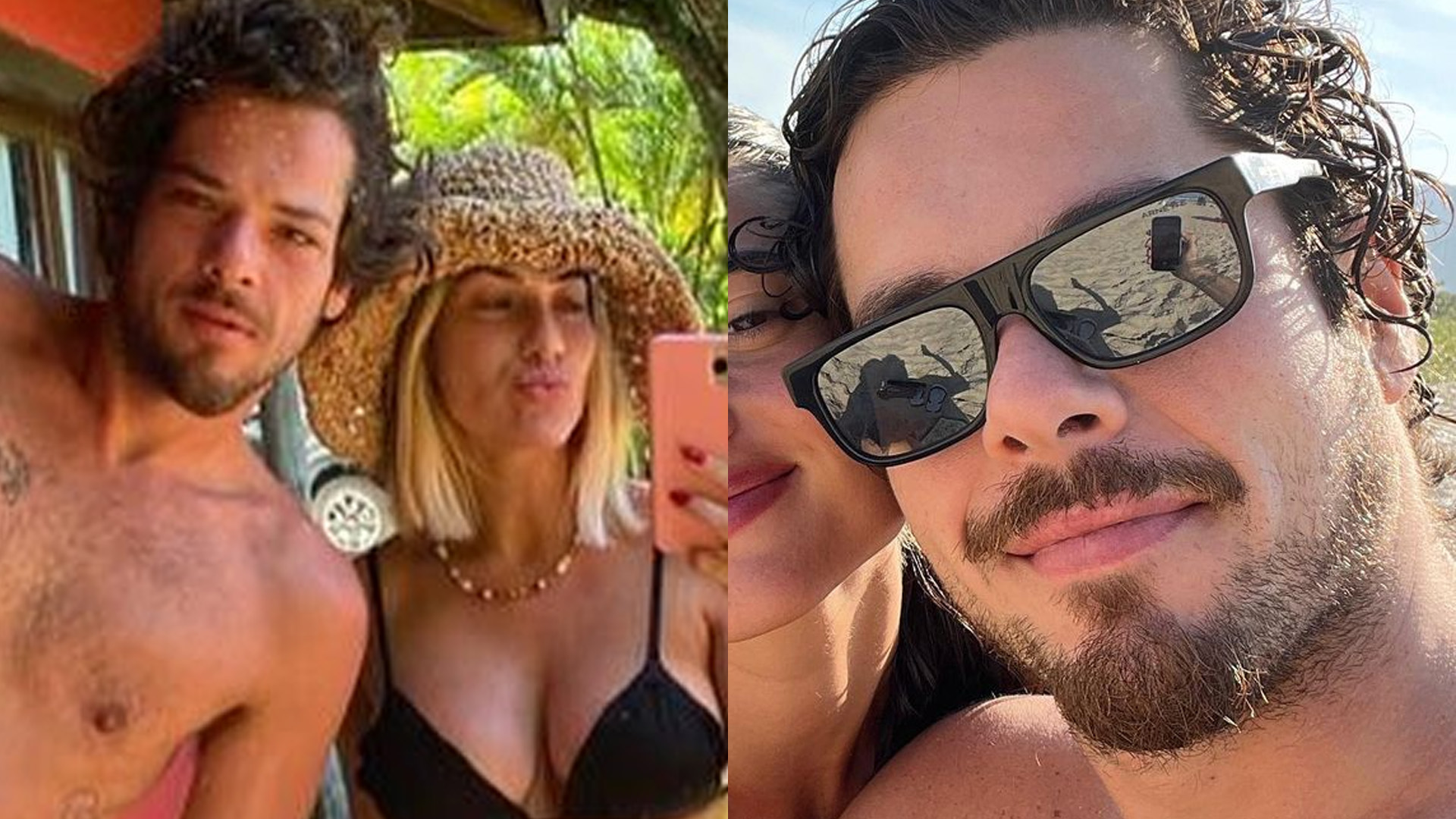 Ex-affair de Bruna Marquezine, irmão de Giovanna Ewbank posa com namorada gata: “Lindos”