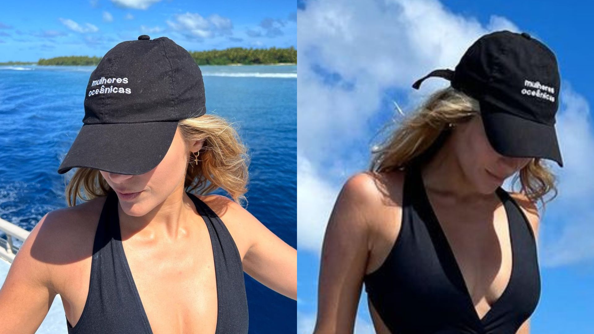 Isabella Santoni posa de maiô cavadíssimo e ostenta cinturinha fina: “Sem condições”