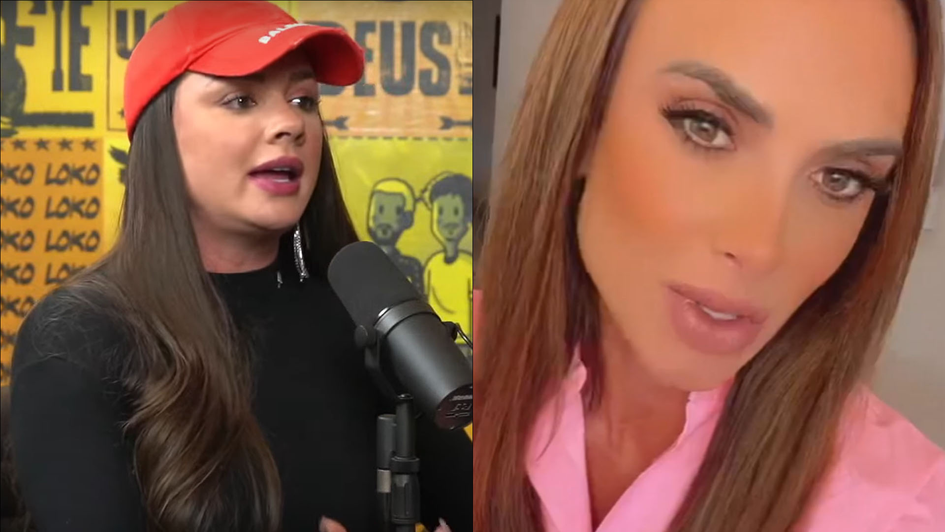 Juju Salimeni expõe intolerância religiosa de Nicole Bahls: “Chamou de satânica”