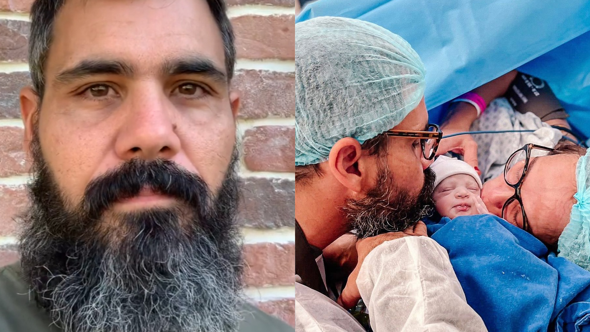 Juliano Cazarré detalha recuperação da filha recém-nascida na UTI: “Graças a Deus”