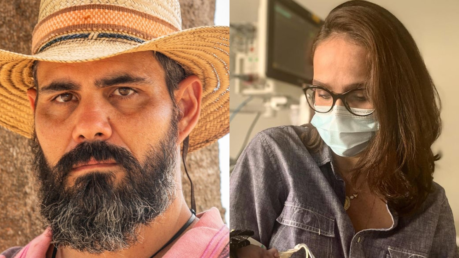 Juliano Cazarré mostra bebê recém-nascida intubada após cirurgia delicada: “Guerreira”
