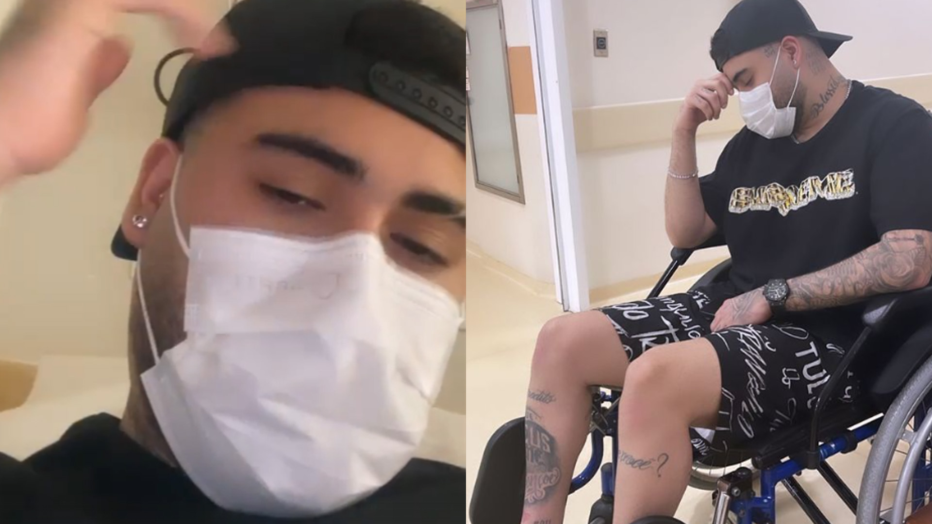 Kevinho sofre acidente e é levado às pressas para hospital: “Vou ter que fazer cirurgia”