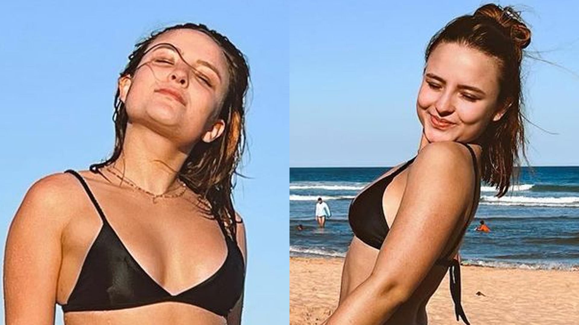 Larissa Manoela deixa lateral da virilha à mostra em biquíni preto: “Beleza surreal”