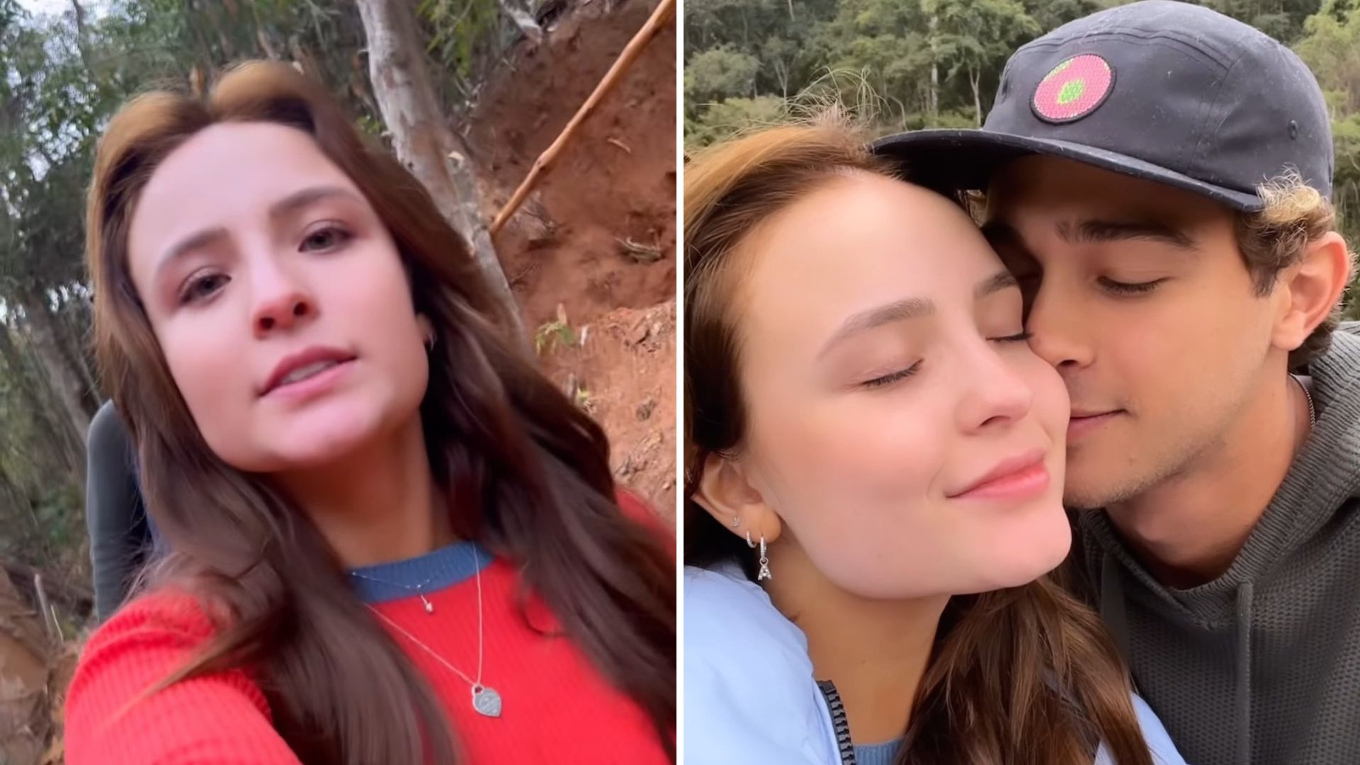 Larissa Manoela se aventura em passeio com família do namorado, André Luiz Frambach: “Meu lugar”
