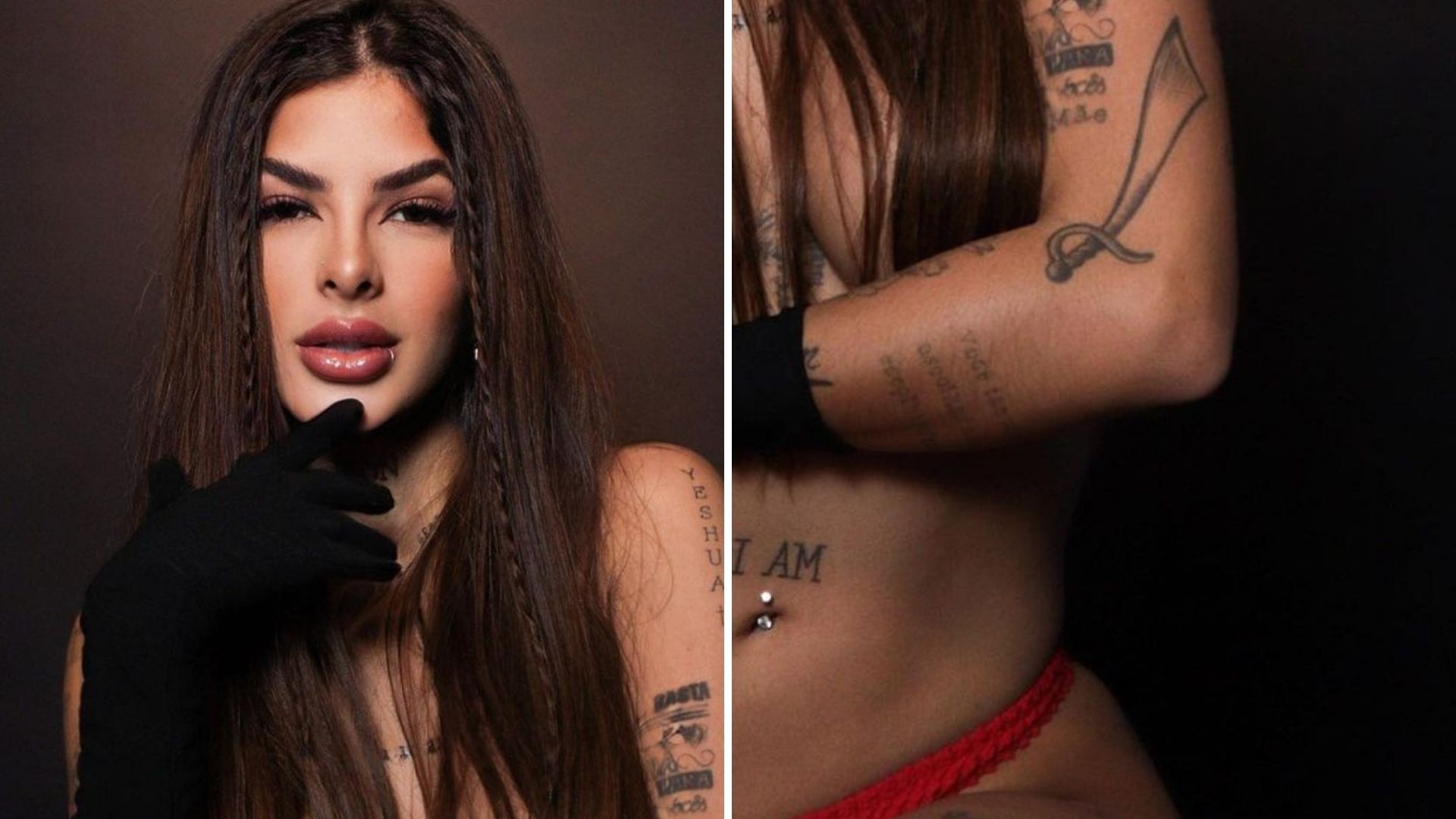 Lary Bottino cobre apenas o necessário ao sensualizar de calcinha: “Gostosa”