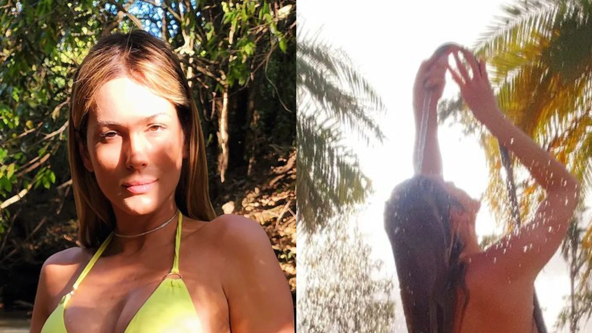 Lívia Andrade faz topless durante banho de mangueira e fãs enlouquecem: “Delícia”