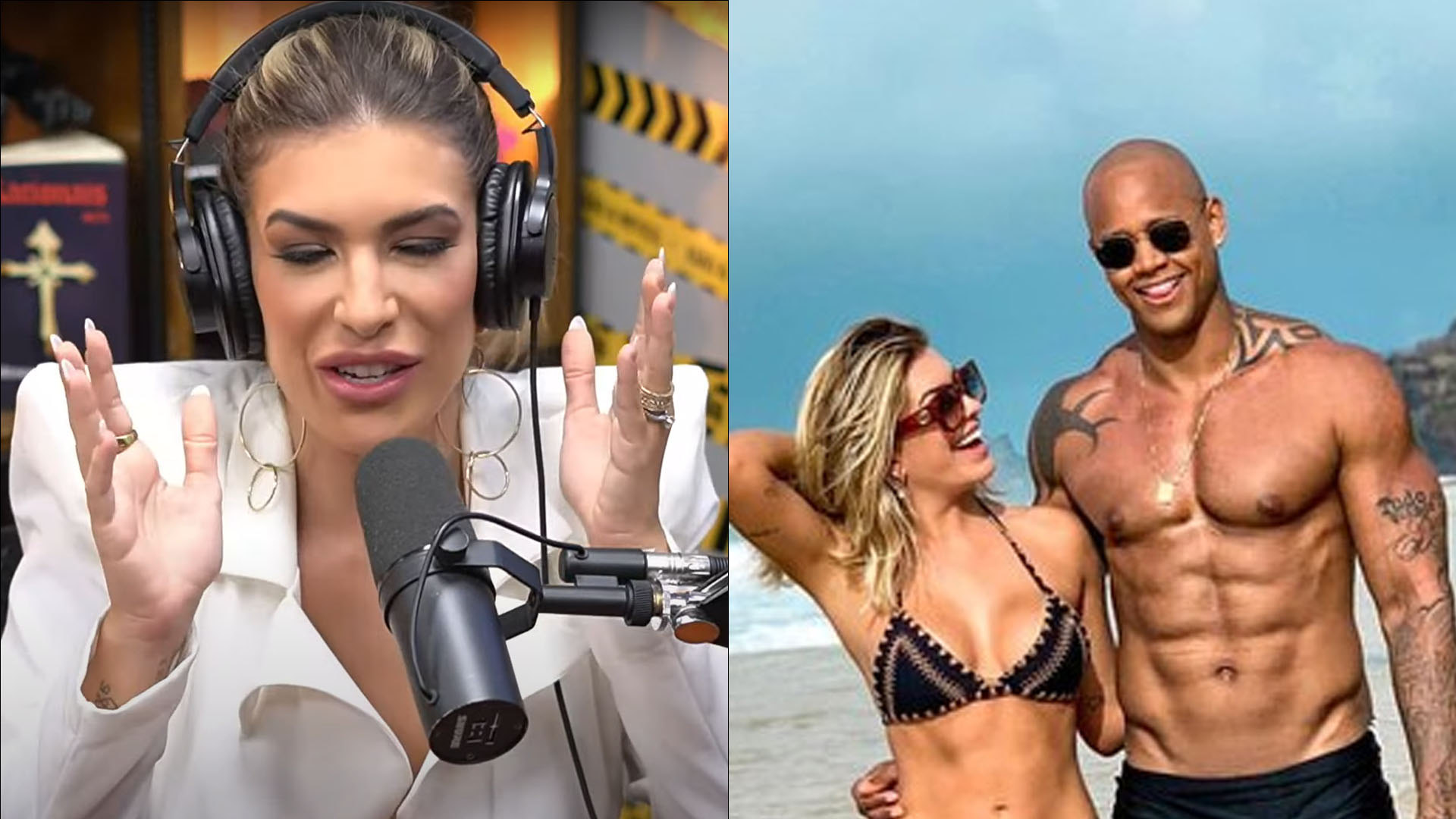 Lore Improta diz ter reduzido dote de Léo Santana em foto de sunga: “É grande”