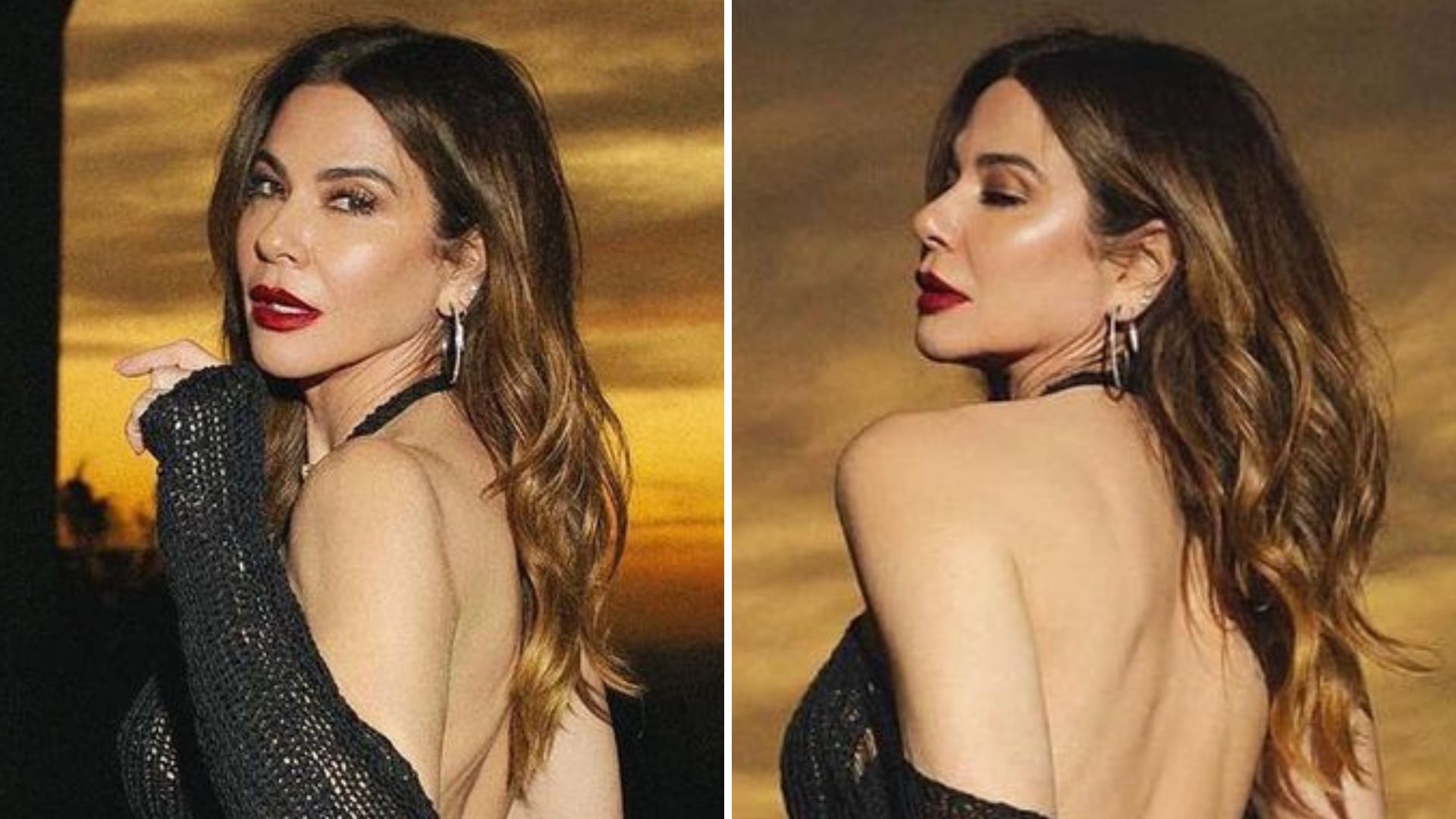 Sem sutiã, Luciana Gimenez deixa o bumbum de fora em body todo rasgado: “Gatona”