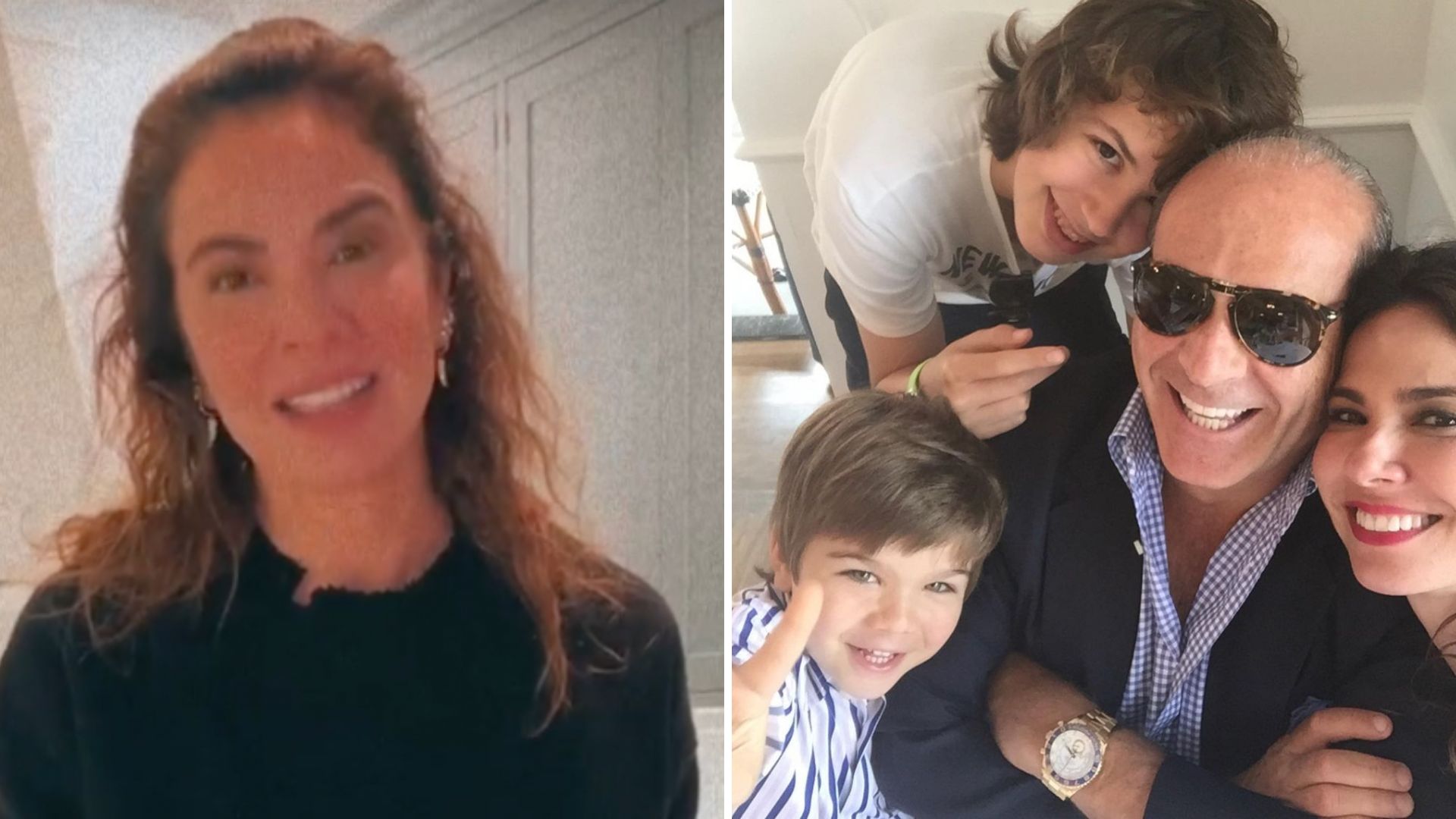 Luciana Gimenez faz declaração surpreendente para o ex-marido: “Parabéns, gordo”