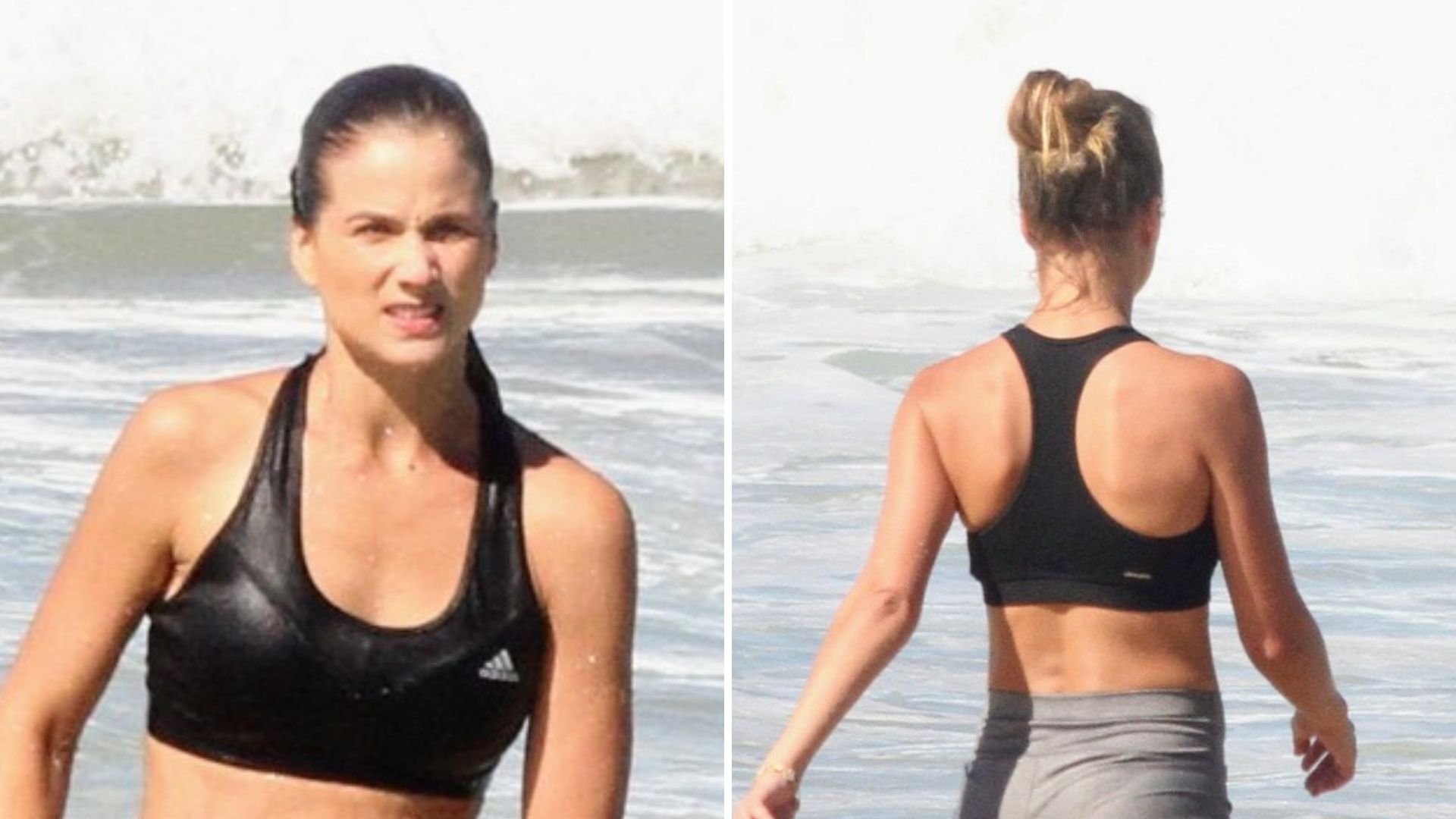 Lembra dela?  Ex-Malhação, Luiza Valdetaro reaparece na praia e exibe corpaço aos 36 anos