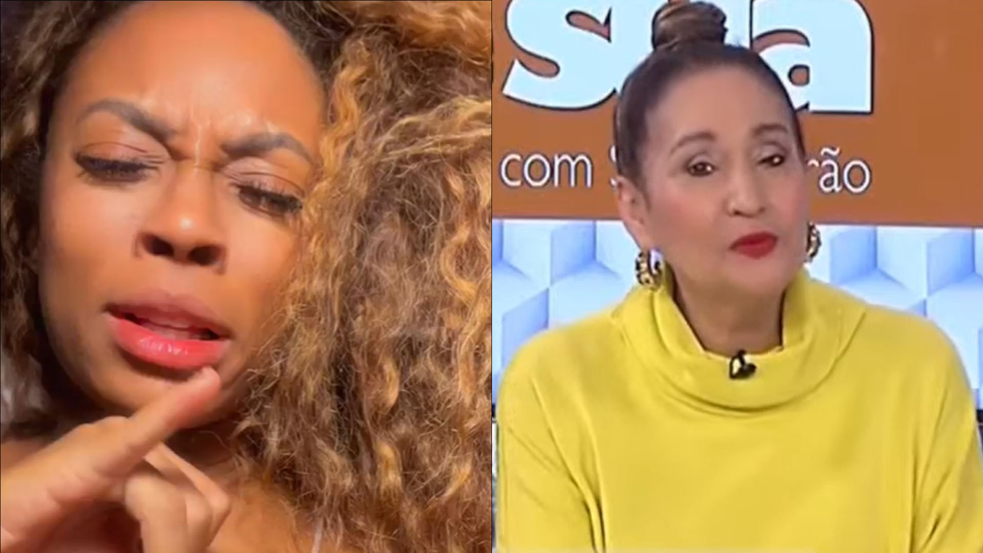 Ex-BBB Lumena Aleluia rebate Sonia Abrão e chama para confronto cara-a-cara: “Vem”
