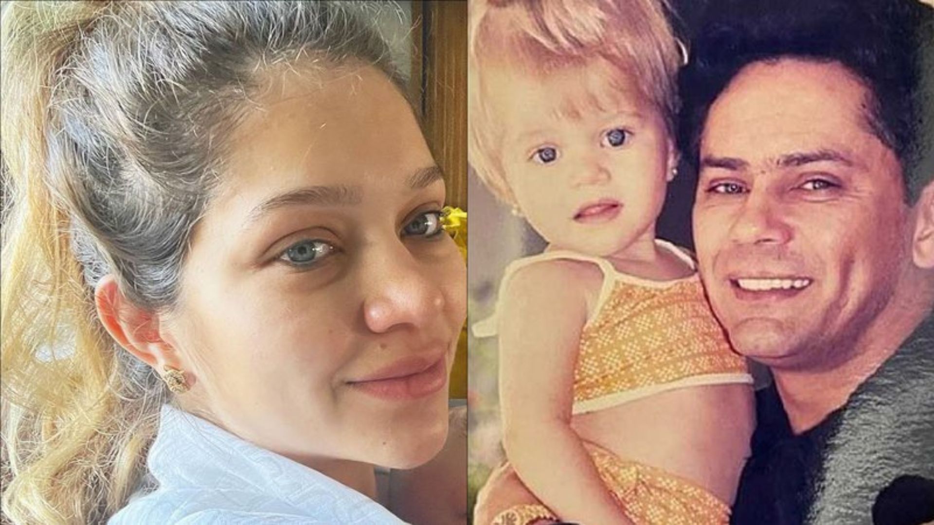 Filha de Leandro intriga fãs ao mostrar cor do olho do filho bebê: “Qual será?”