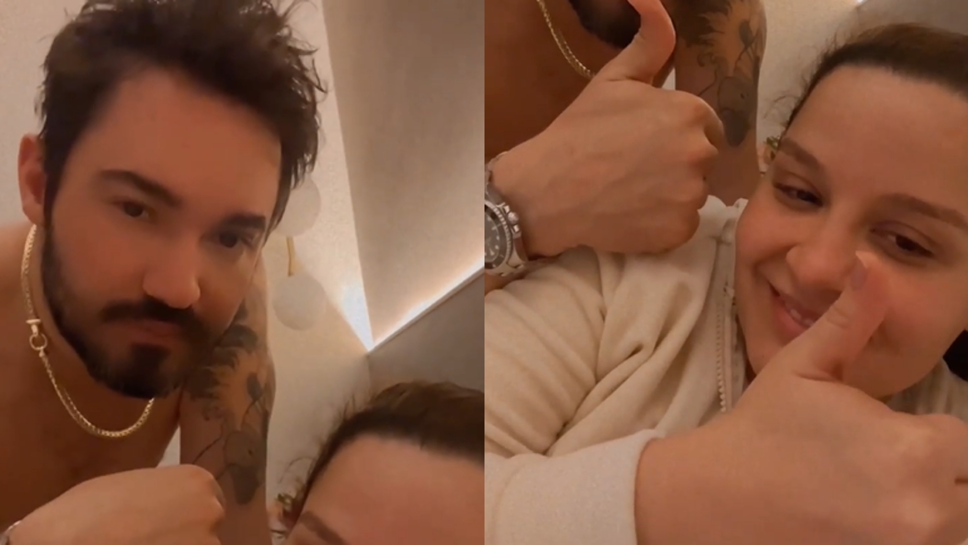 Após indireta de chifre, Maiara e Fernando surgem juntos novamente: “Sem noção”