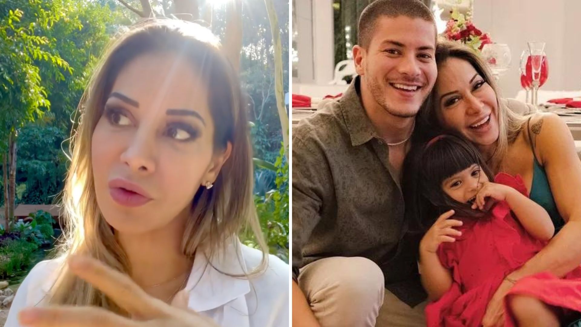 Maira Cardi reaparece após 2 meses e diz que sumiu para cuidar da saúde da filha: “Me entreguei”