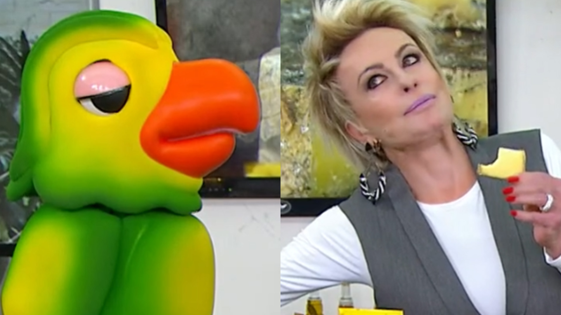 Mão do Louro Mané aparece por engano ao vivo no ‘Mais Você’: “Assombração”