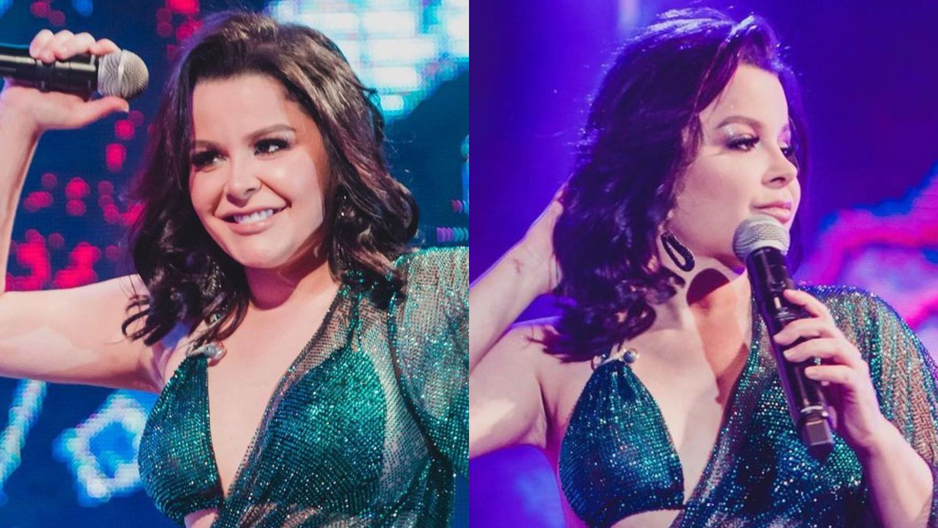 Estilosa, Maraísa faz show só de top e com a barriga de fora: “Perfeita”