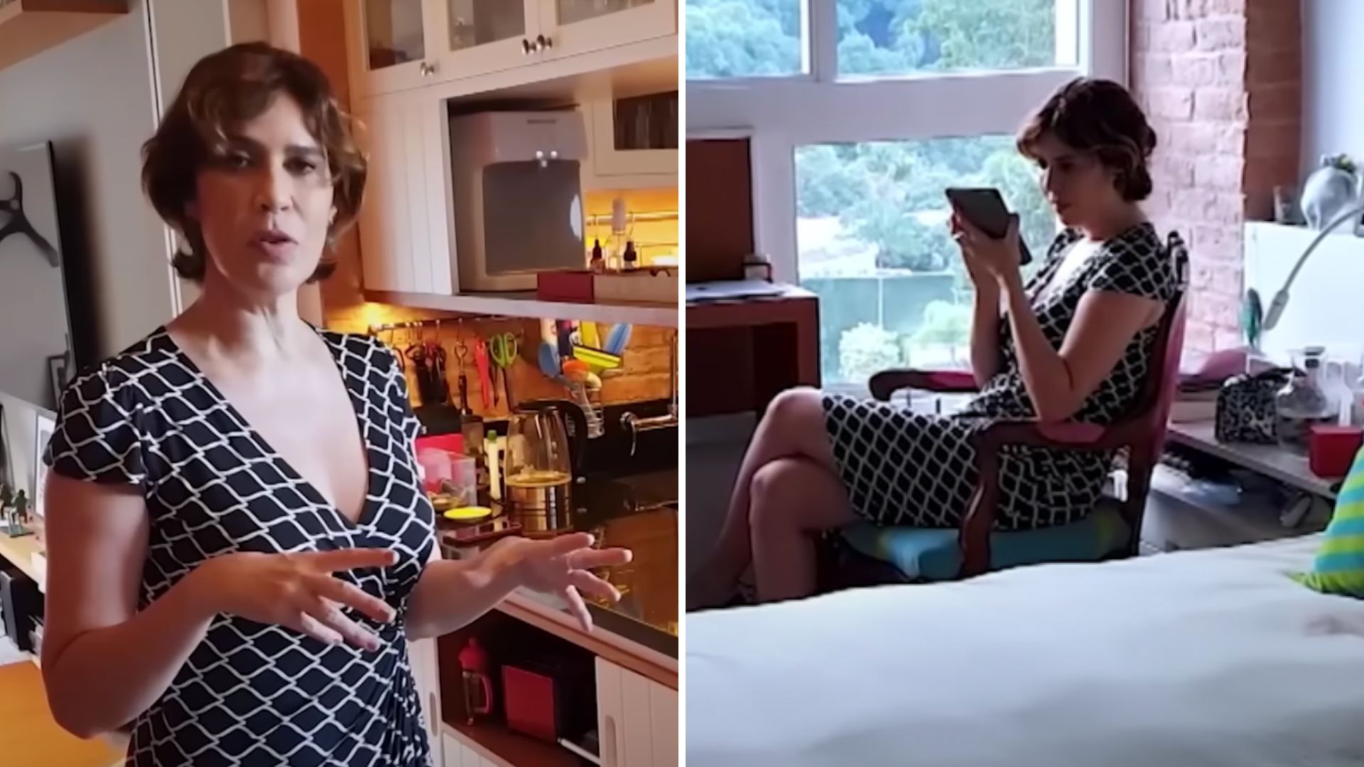 Maria Clara Gueiros mostra apartamento aconchegante em que mora com os filhos: “Pensado por mim”