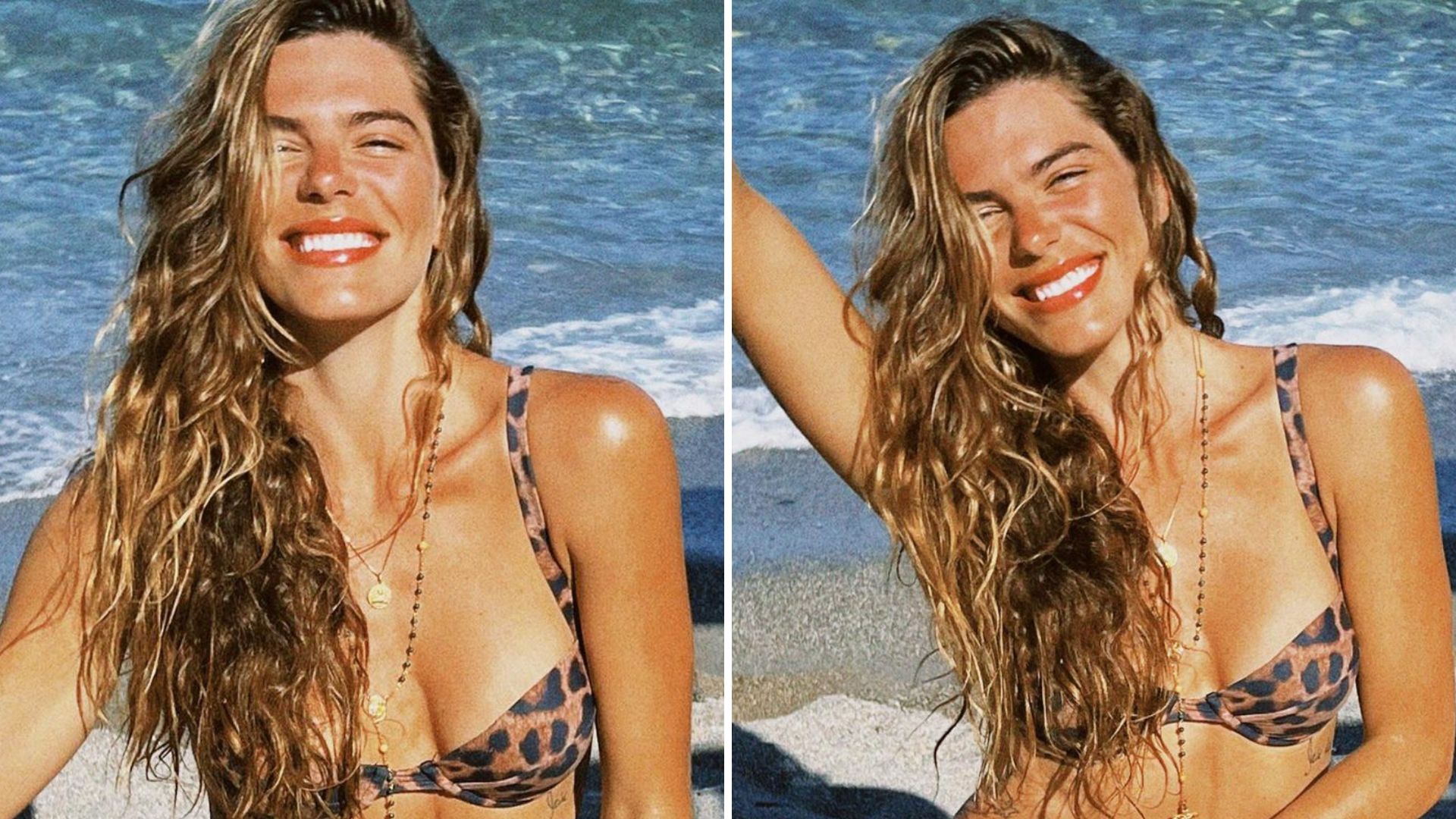 Magérrima, Mariana Goldfarb ousa de biquíni de oncinha e fãs babam: “Juma, é você?”