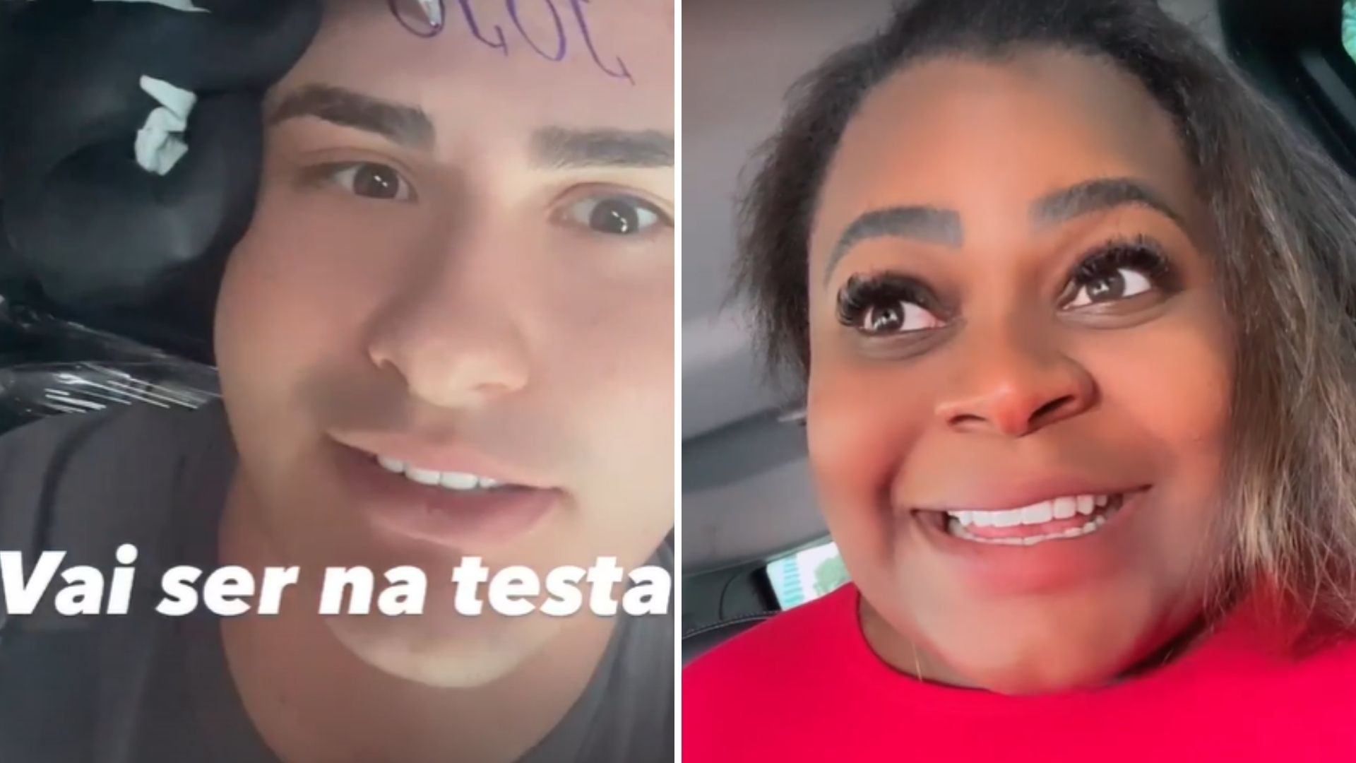 Marido tatua o nome de Jojo Todynho na testa e cantora cai para trás: “Loucura”