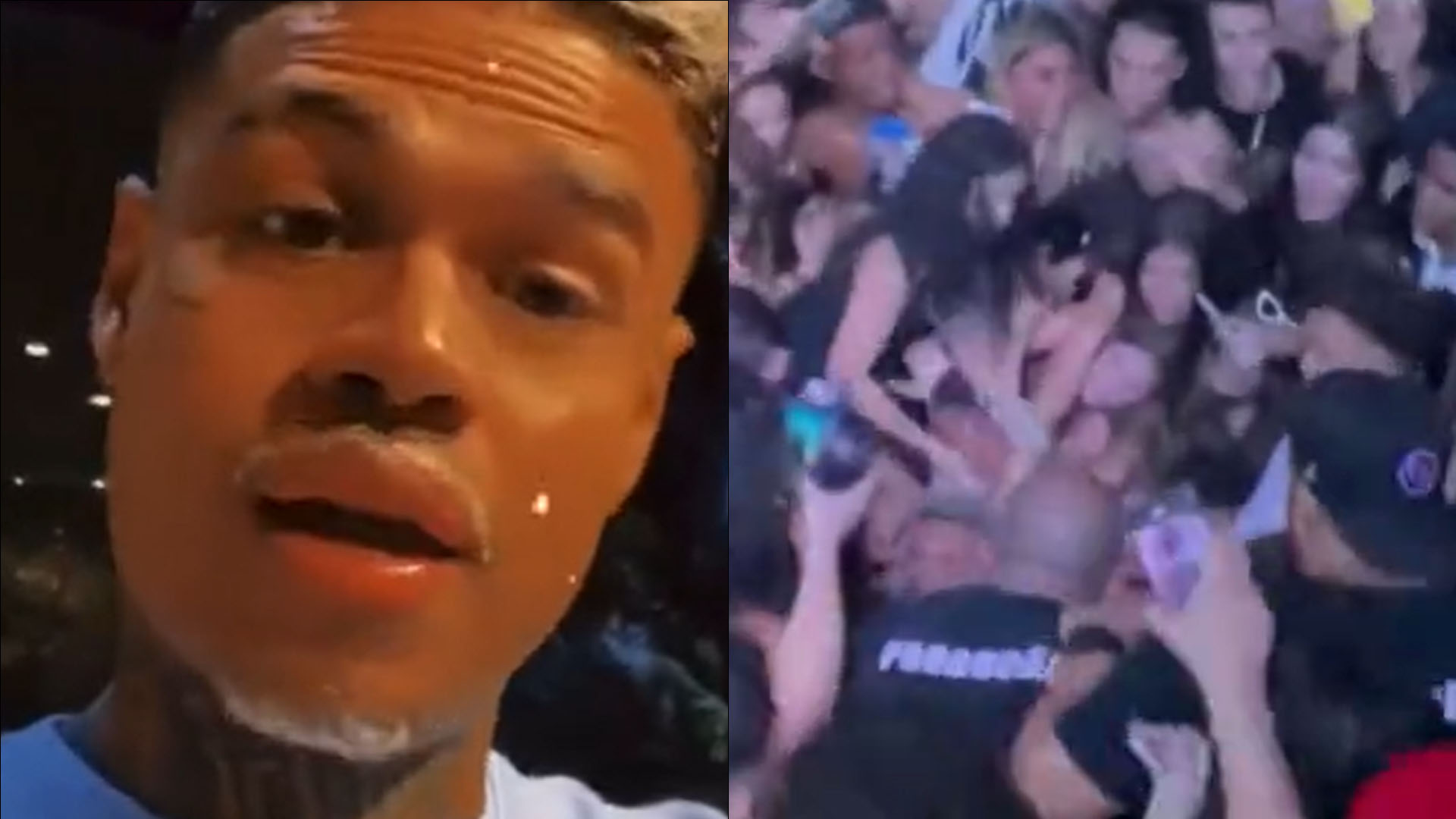 MC Cabelinho desmaia ao pular na plateia e cai em cima de criança: “Cena de terror”