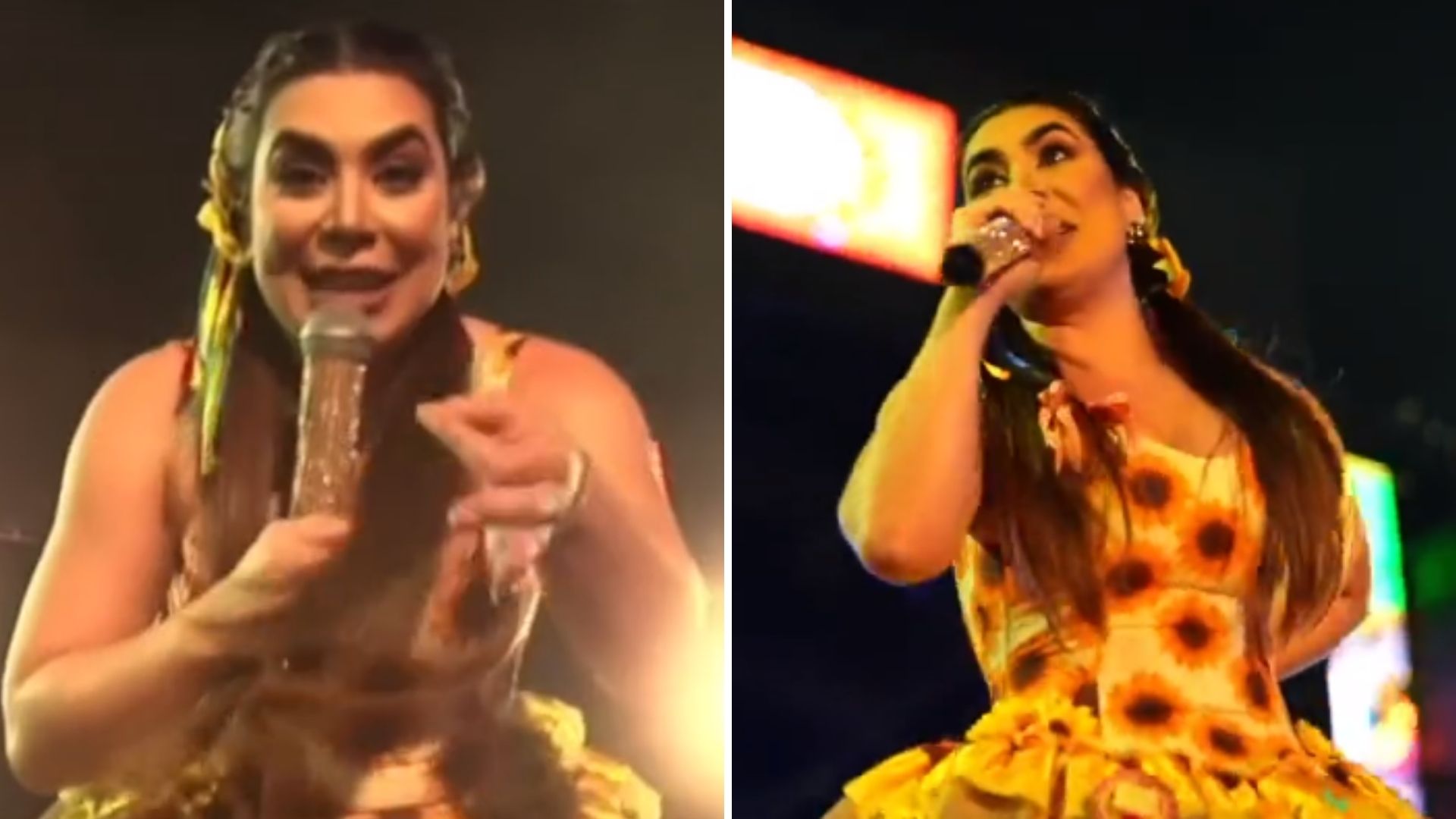 Naiara Azevedo vira piada na web após arriscar funk em show: “Fiquei assustada”