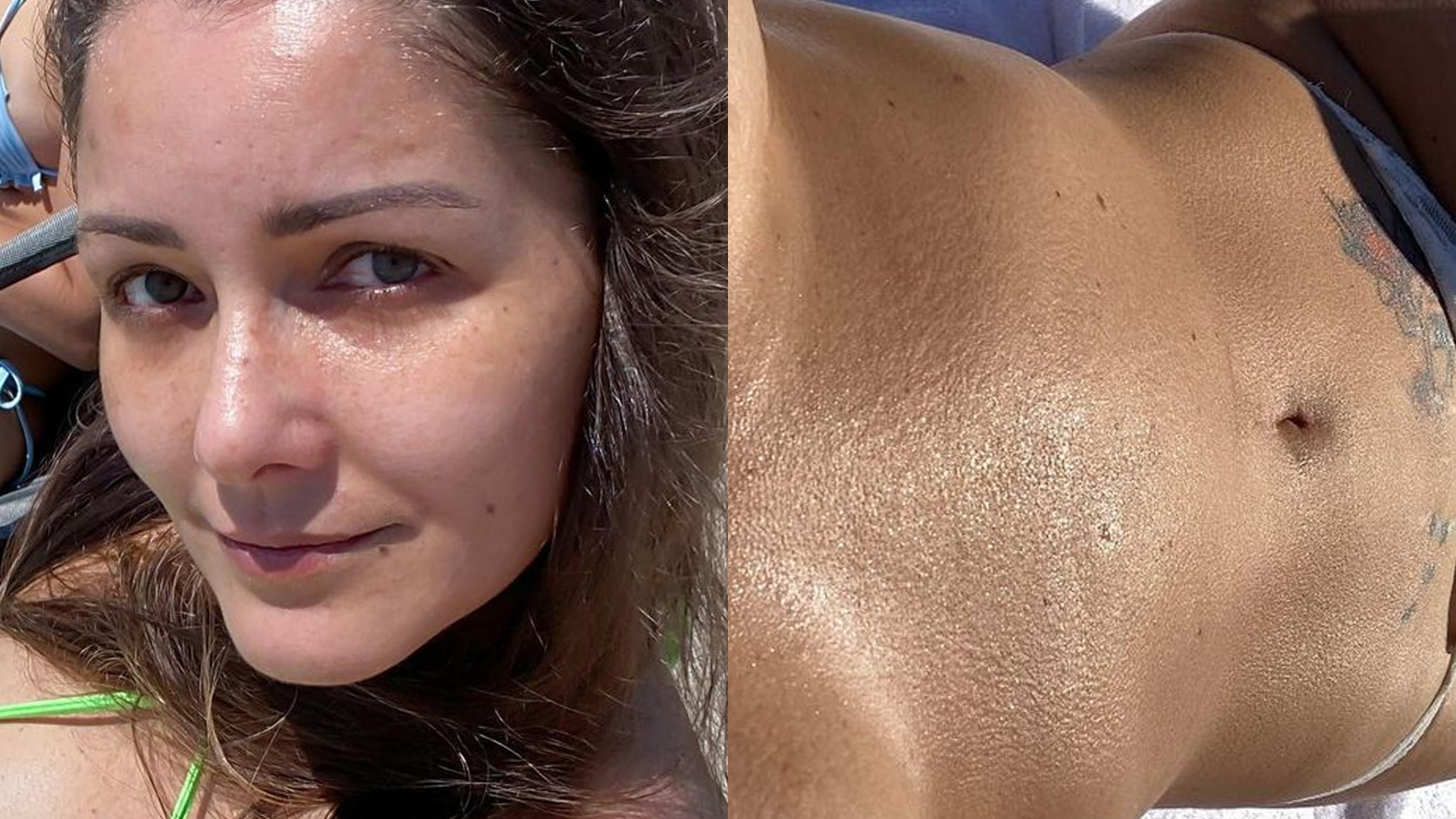 Nana Gouvêa faz topless e dá close em corpo sem retoques aos 47 anos: “Gostosura”