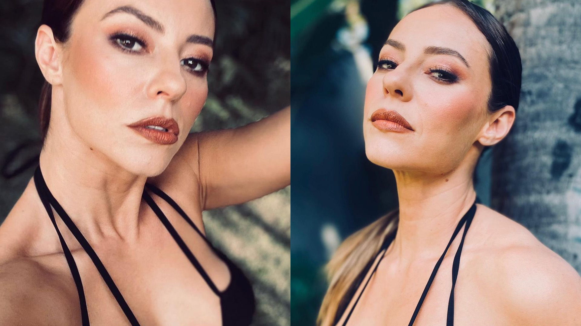 Paolla Oliveira arrisca decote gigante ao posar com vestido recortado: “Perfeita”