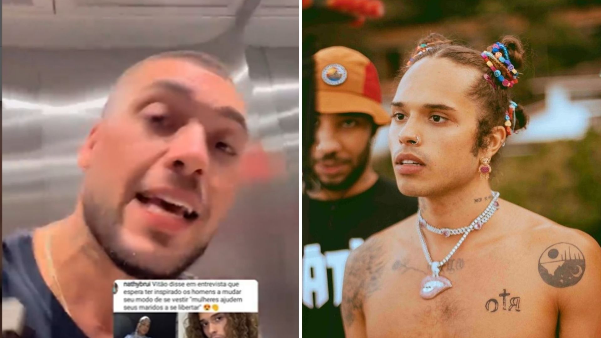 Influenciador perde a linha com falas de Vitão sobre ‘prazer na próstata’: “Vai tomar no c*”