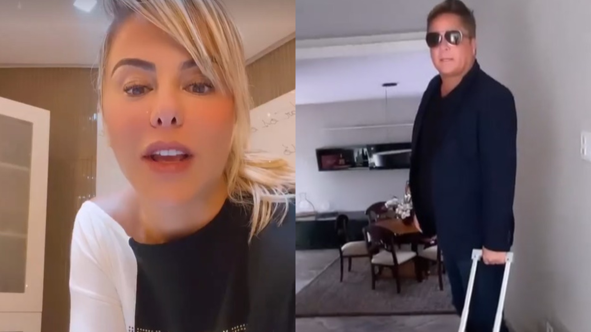 Leonardo toma bronca de esposa antes de viagem e rebate: “Quem tem dono é cachorro”