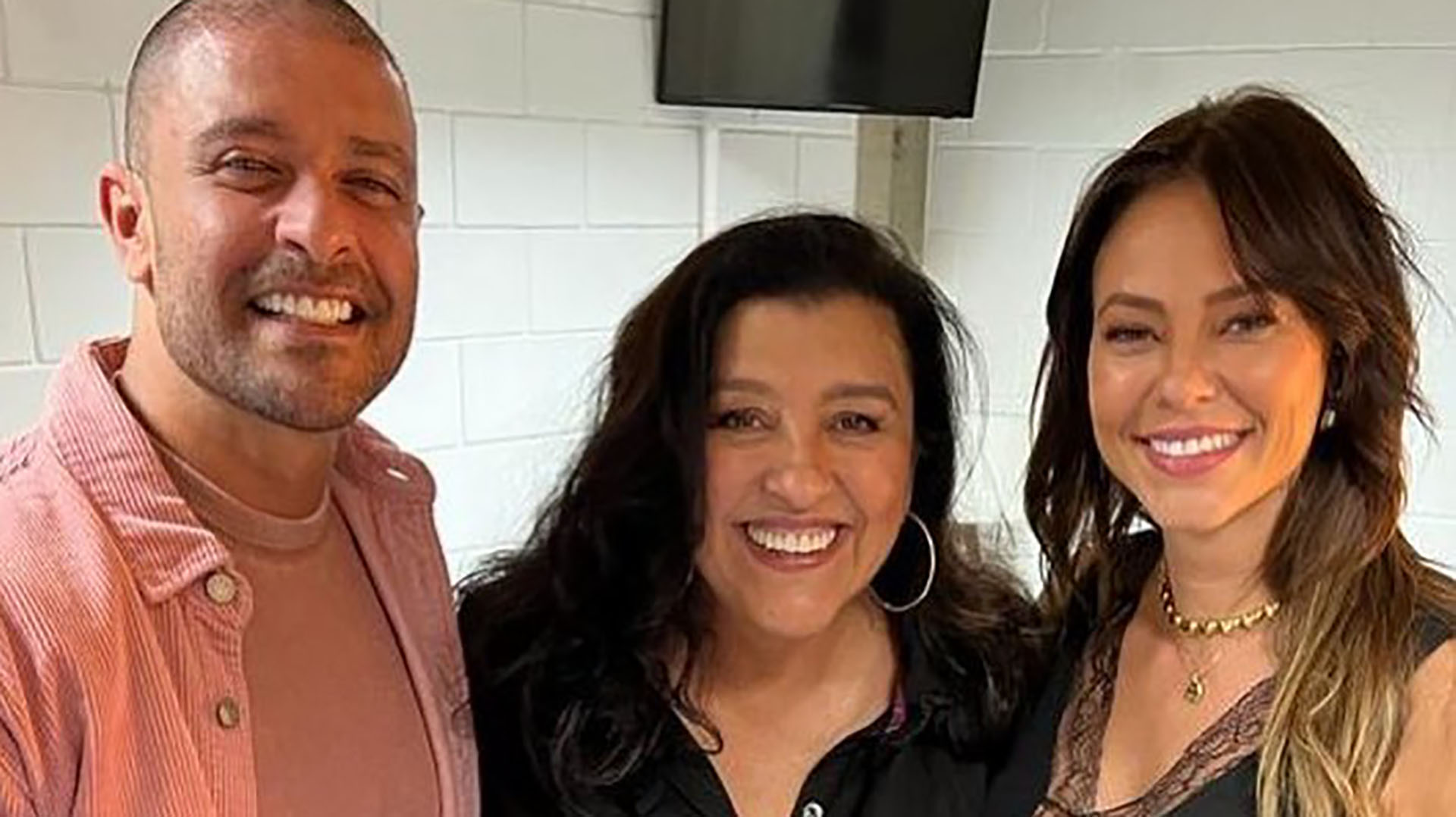 Regina Casé solta cantada picante a Paolla Oliveira e Diogo Nogueira: “Gostosos”