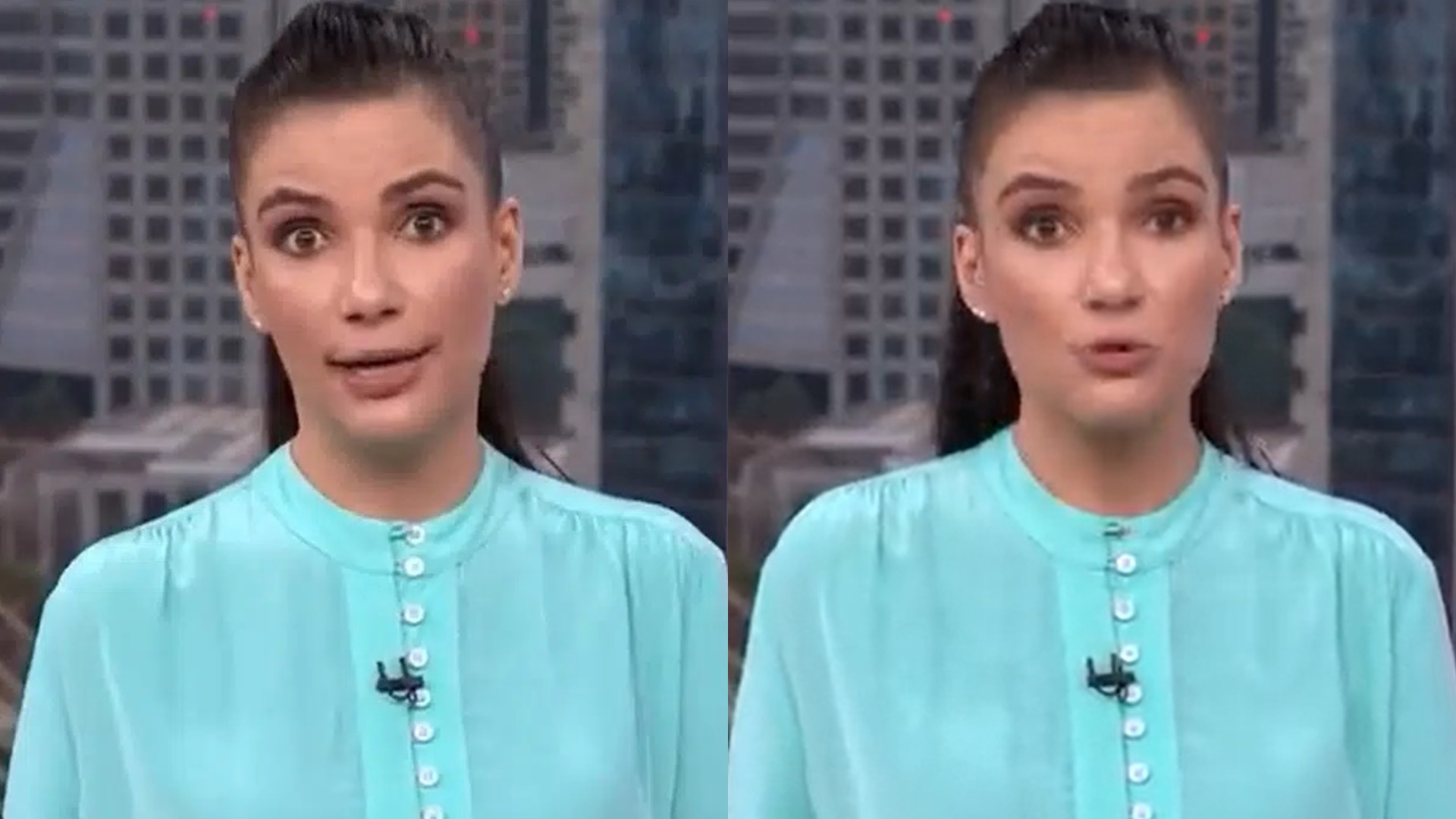 Sabina Simonato comete gafe severa ao vivo em telejornal da Globo: “Saiu isso aqui”