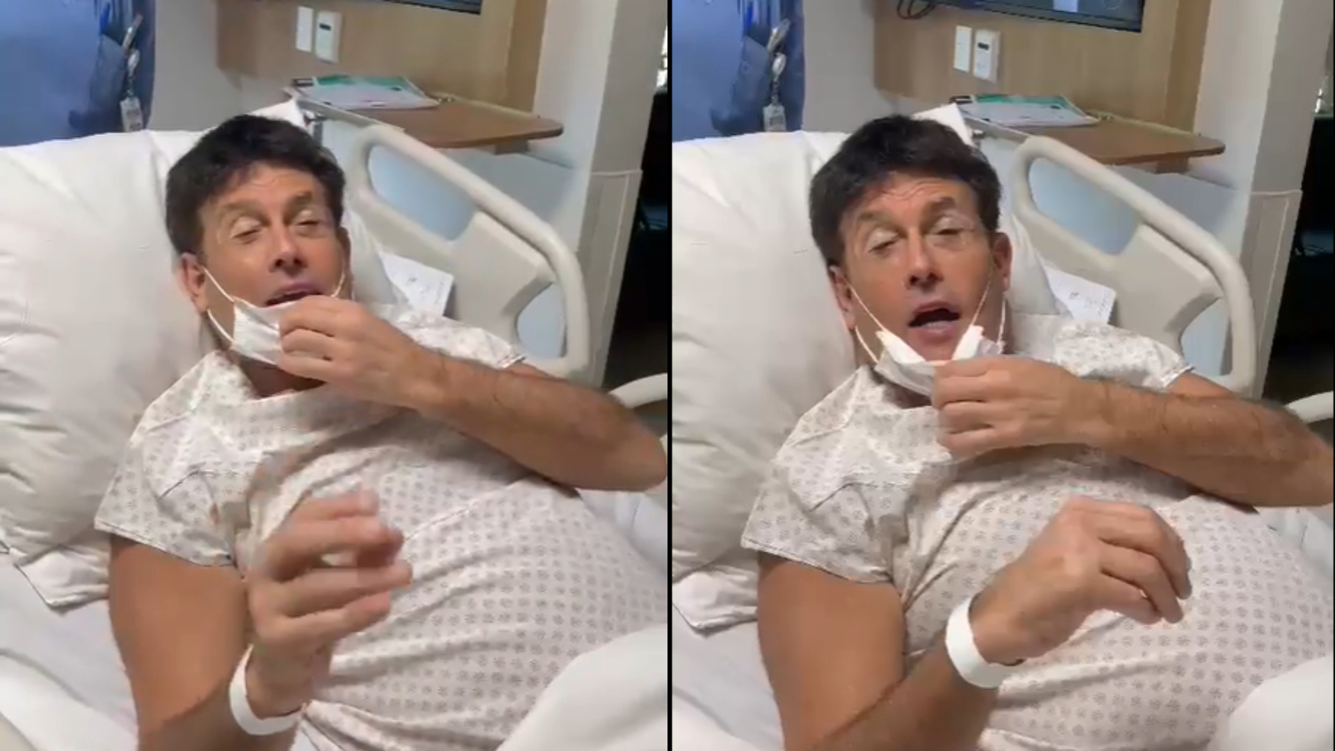 Sérgio Mallandro tranquiliza fãs após passar por cirurgia nos olhos: “Vou pra casa”