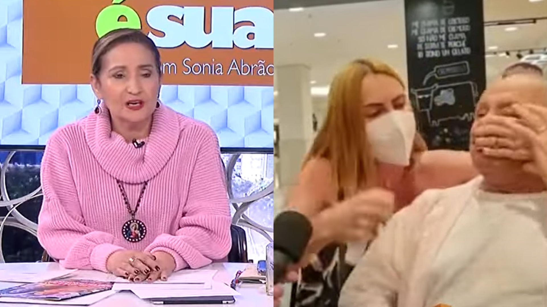 Sonia Abrão esculacha esposa de Stênio Garcia após surto em entrevista: “Agressiva”