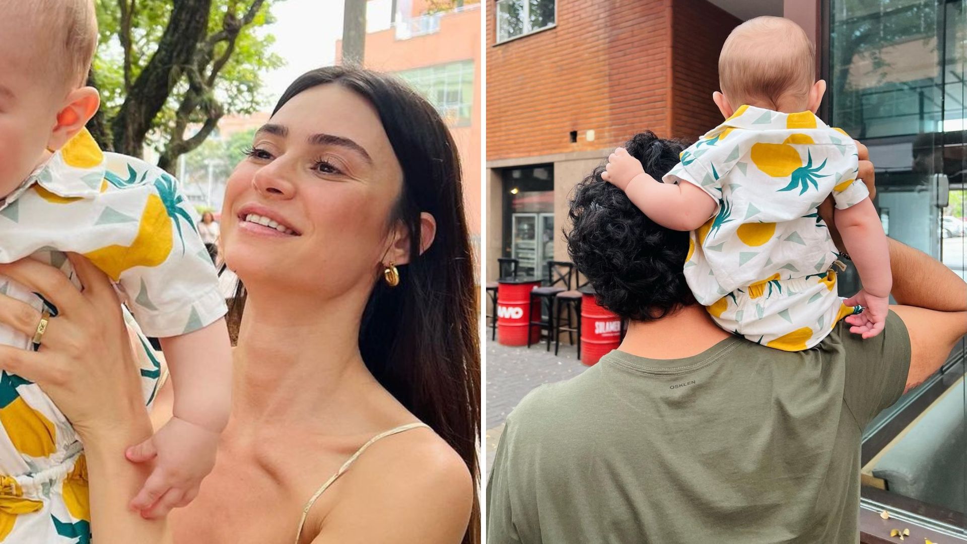 Beleza do filho de Thaila Ayala e o ator Renato Góes impressiona em fotos inéditas: “Perfeito”