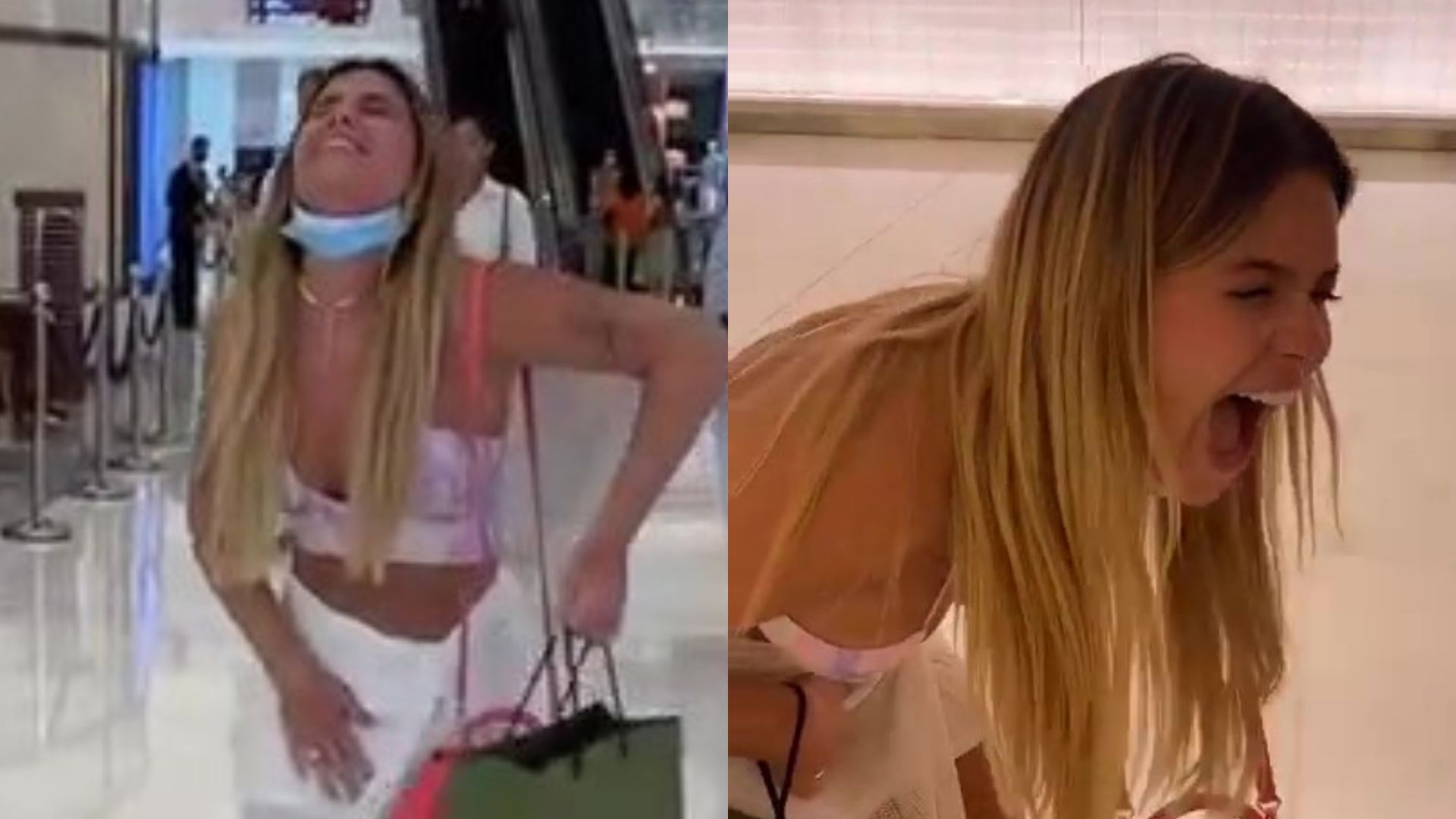 Escapou! Ex-BBB Viih Tube faz xixi nas calças em shopping em Dubai: “Mijando”