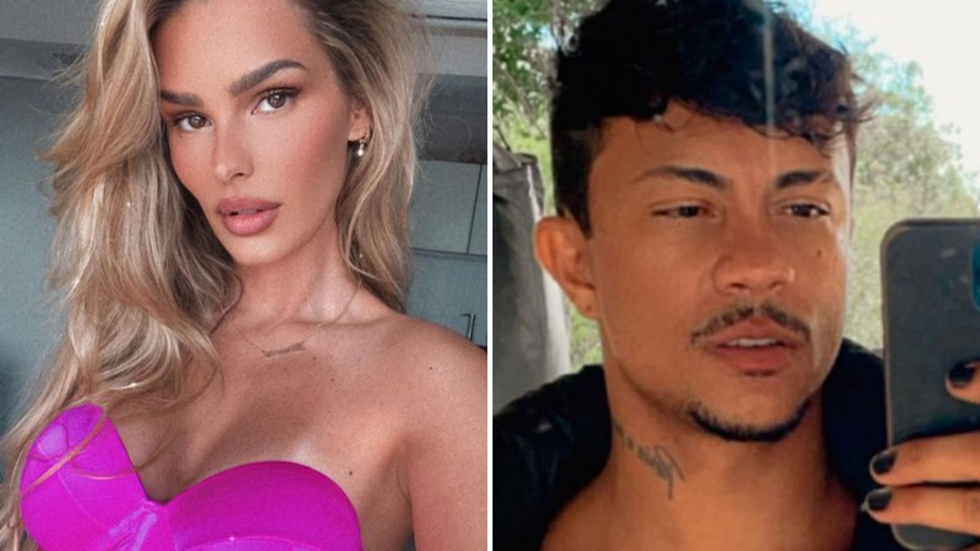 Discretos, Yasmin Brunet e Xamã oficializam romance por trás dos holofotes