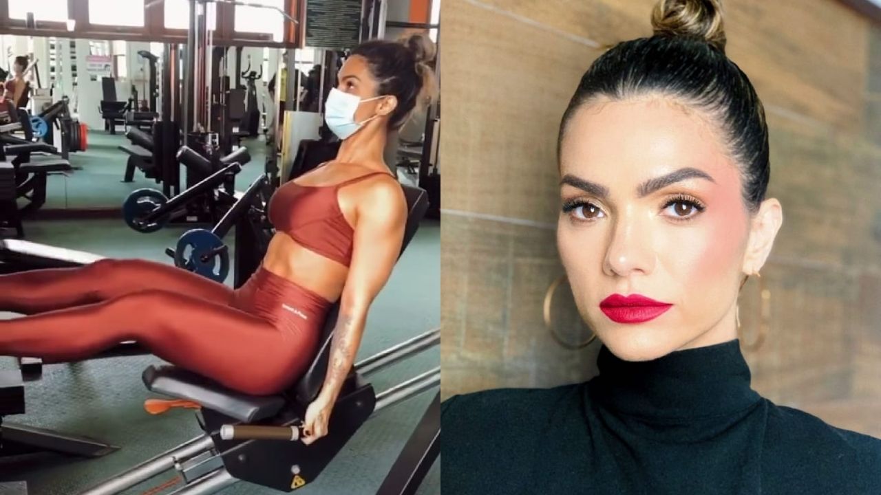 Dedicação! Recuperada da cirurgia, Kelly Key mostra firmeza na academia e ostenta bumbum: “É maravilhoso voltar”