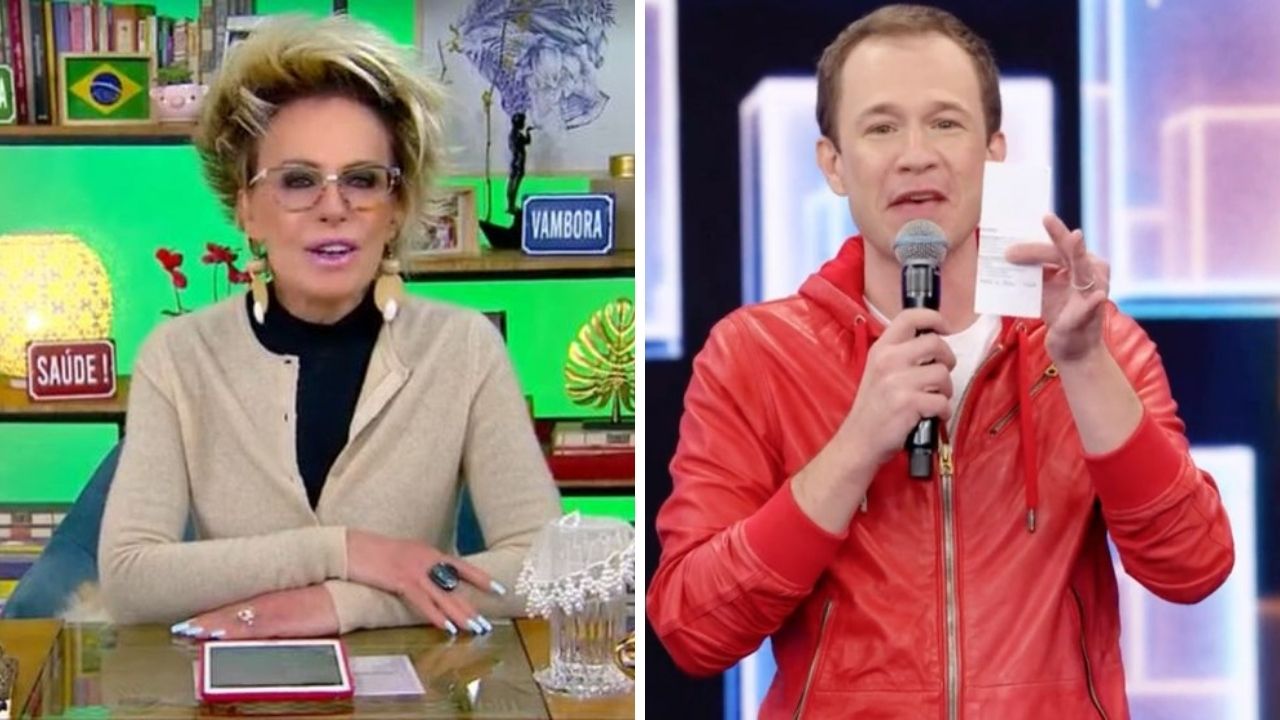 Ana Maria Braga faz avaliação da performance de Tiago Leifert após substituir Faustão: “Difícil missão”
