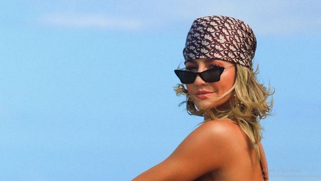 Ana Paula Siebert não dispensa luxo ao exibir cintura fina em cenário paradisíaco: “Esculpida por Deus”