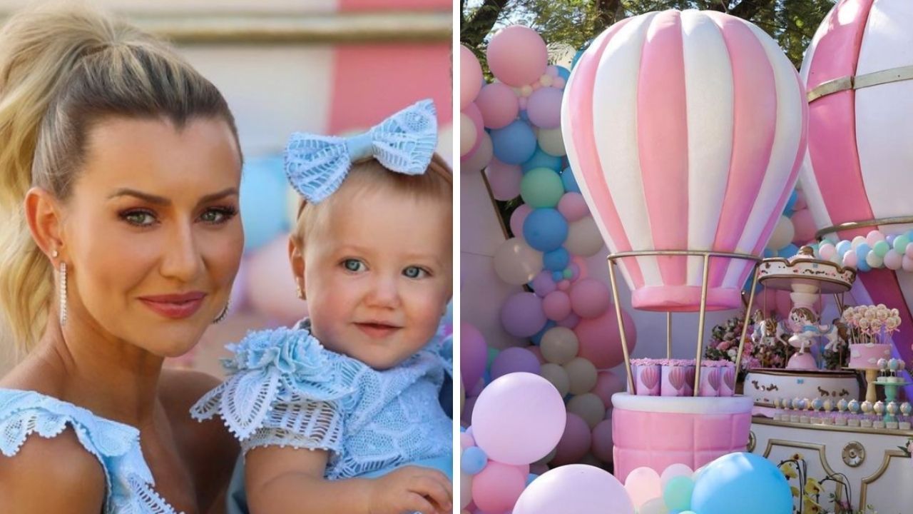 Ana Paula Siebert prepara festa inacreditável para comemorar o aniversário da filha: “Realização de um sonho”