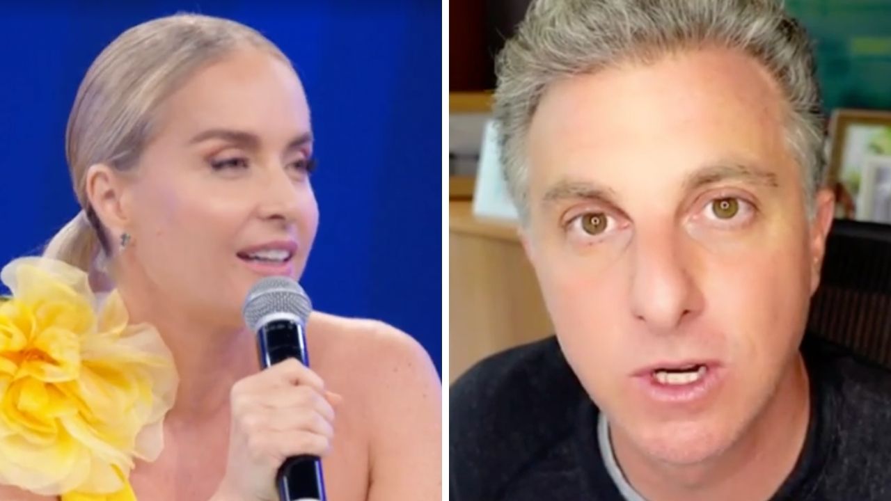 Angélica surge em programa de TV coberta de joias e com vestido de R$ 26 mil e Huck reage: “Linda demais”