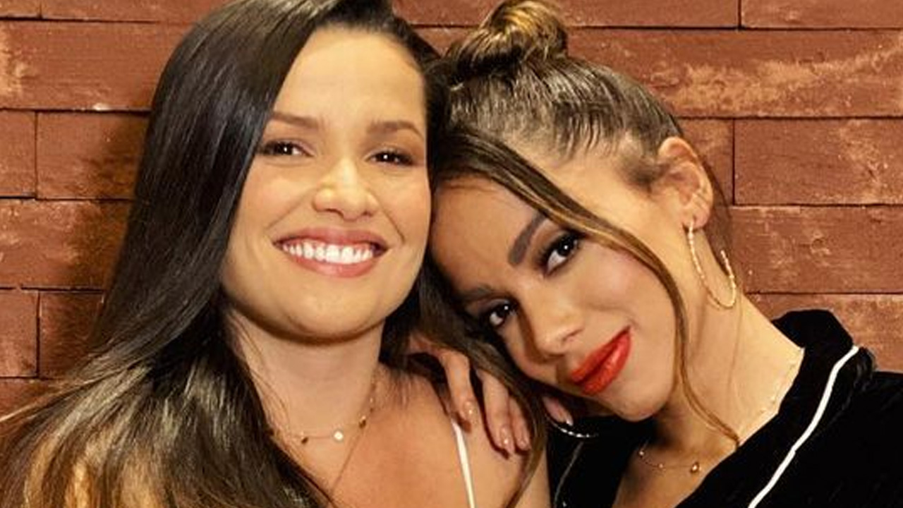 Segurança bonitão de Anitta e da ex-BBB Juliette Freire posa com as famosas e elogia: “Orgulho”