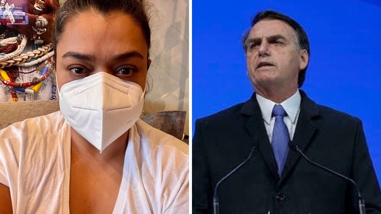 Após declaração de Jair Bolsonaro, Preta Gil faz apelo ao uso de máscaras: “Só 11% da população foi vacinada”
