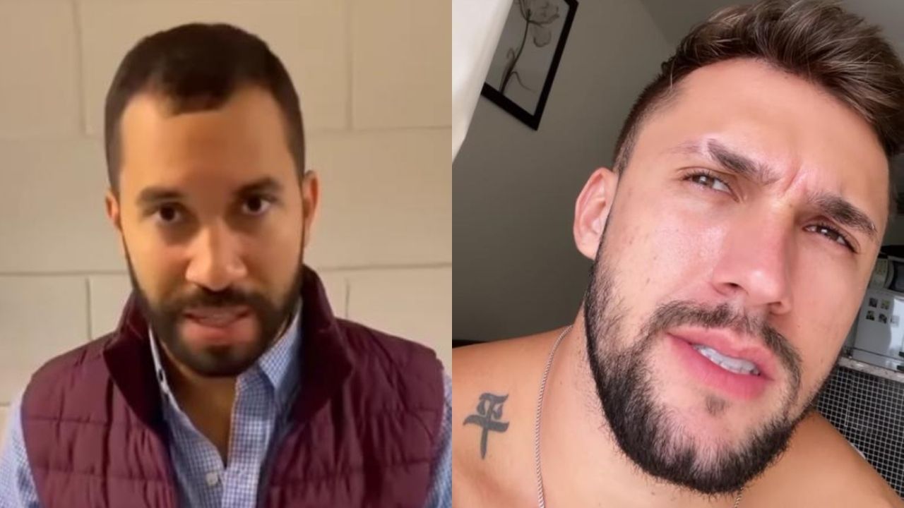 Após tocante desabafo, ex-BBB Gil do Vigor conforta Arthur com mensagem de carinho: “Calma, amor”
