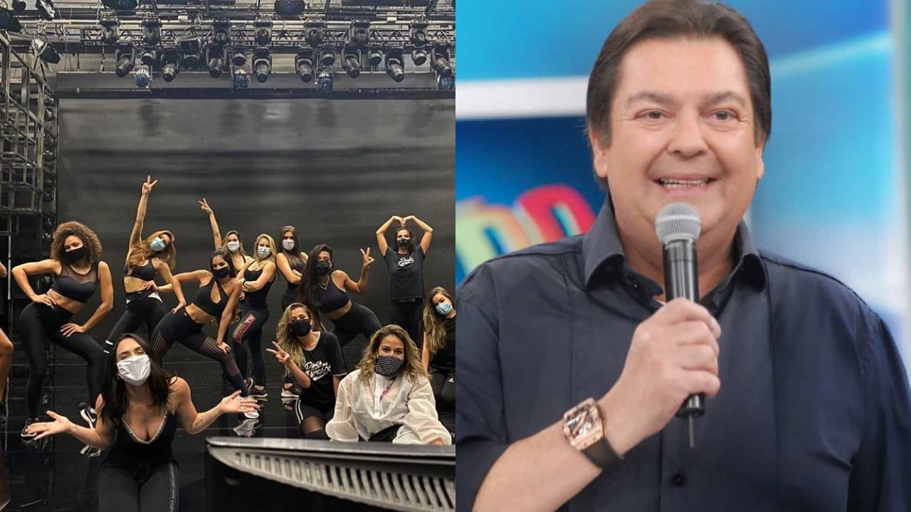 Bailarinas do ‘Domingão’ se despendem de Faustão com homenagem emocionante: “Seremos sempre gratas”