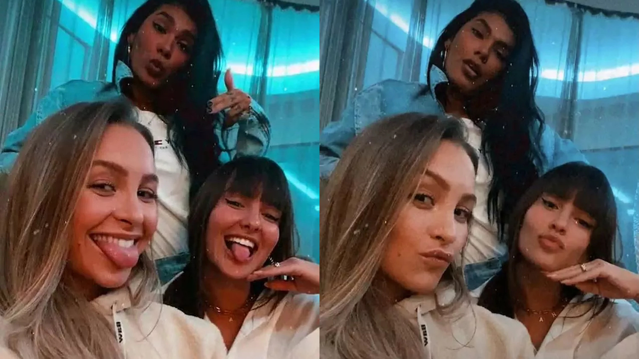 Ex-BBB’s Pocah, Carla Diaz e Thais se reencontram após BBB21: ”Amo minhas meninas”